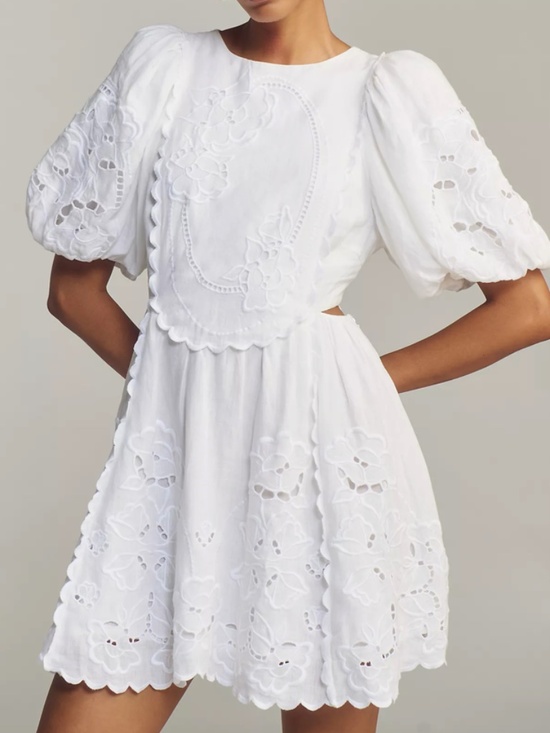 Lovaan Dresses & Skirts - Lovaan Liberty Linen Mini Dress